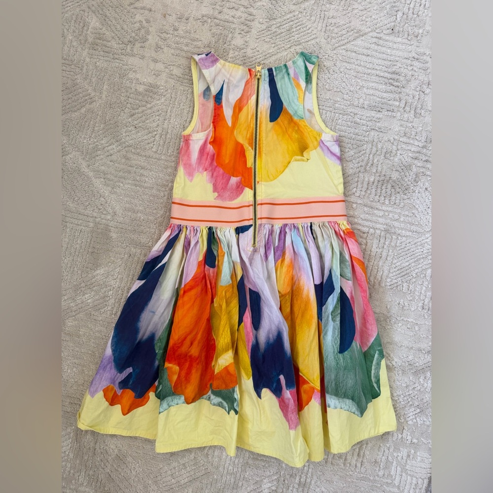 Molo Dress in Colorful Joy Size 3T/4T floral cotton dress Carli Dress - Picture 3 of 5
